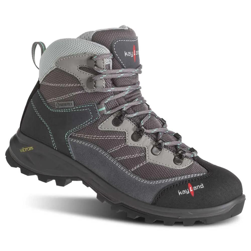ケイ地べた 引き分けガ エヴォ ゴアテックス 山歩きブーツ ウィメンズ （ Grey Green ） | KAYLAND Taiga Evo gore-tex hiking boots Women [t]