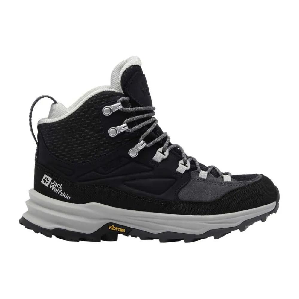 ジャックウルフスキン サイロックス テキスポア 山歩きブーツ ウィメンズ （ Graphite ） | JACK WOLFSKIN Cyrox Texapore hiking boots Women [t]