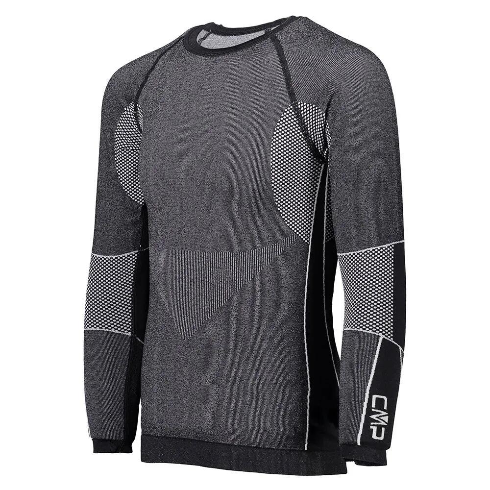 CMP シームレス ジュニア 3Y94800 ジュニア ロング スリーブ ベース レイヤー （ Black ） | CMP Seamless Junior 3Y94800 Junior long sleeve base layer [t]