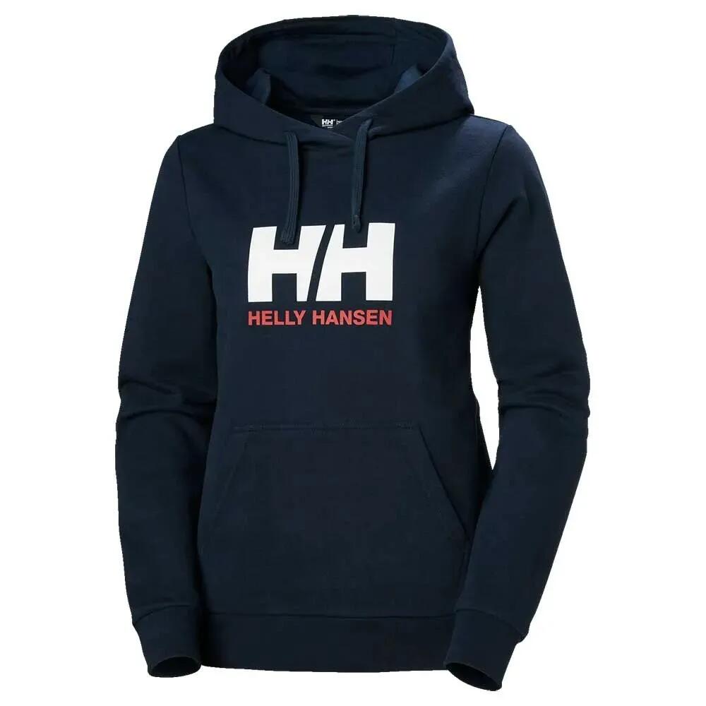 ヘリーハンセン ロゴ 2.0 フーディ レディース （ Navy ） | HELLY HANSEN Logo 2.0 hoodie Women [t]｜クライムスワールド 店