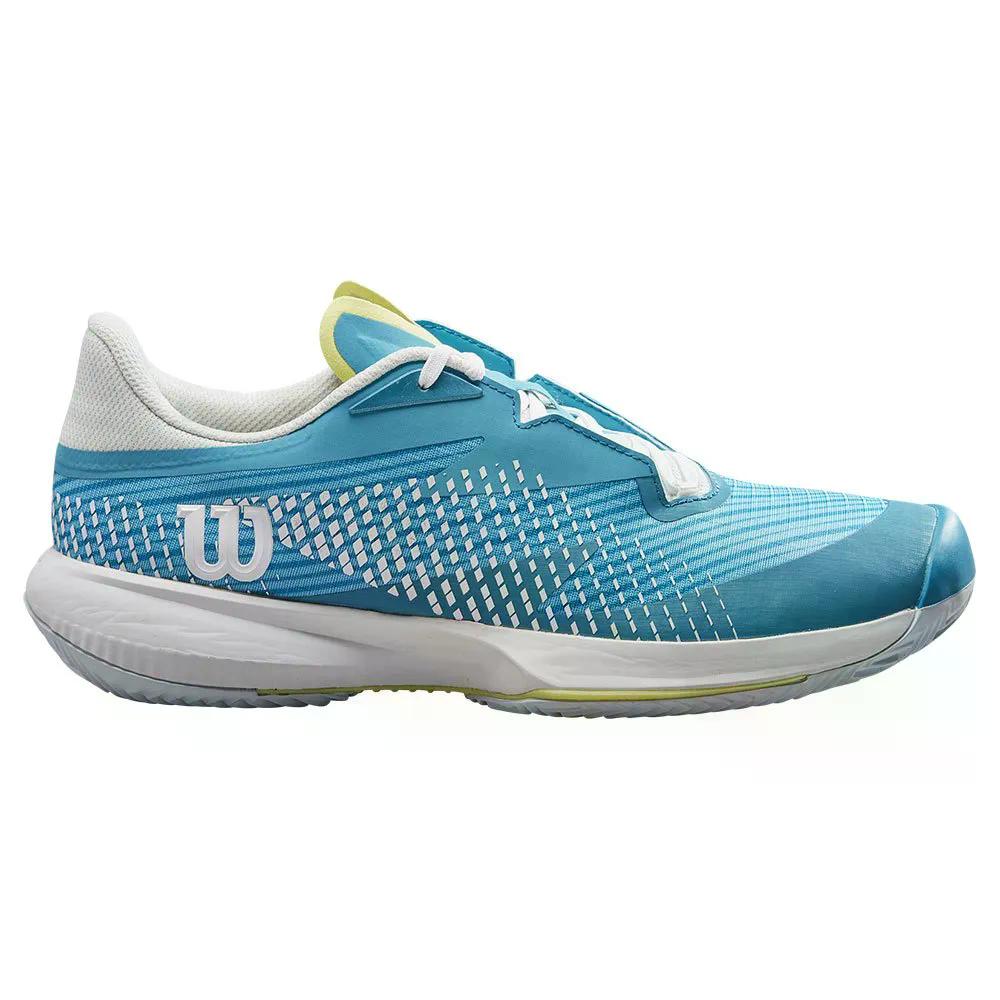 WILSON Kaos Swift 1.5 クレーコート用シューズ （ AlgiersBlue/White/SunnyLime ） [t]