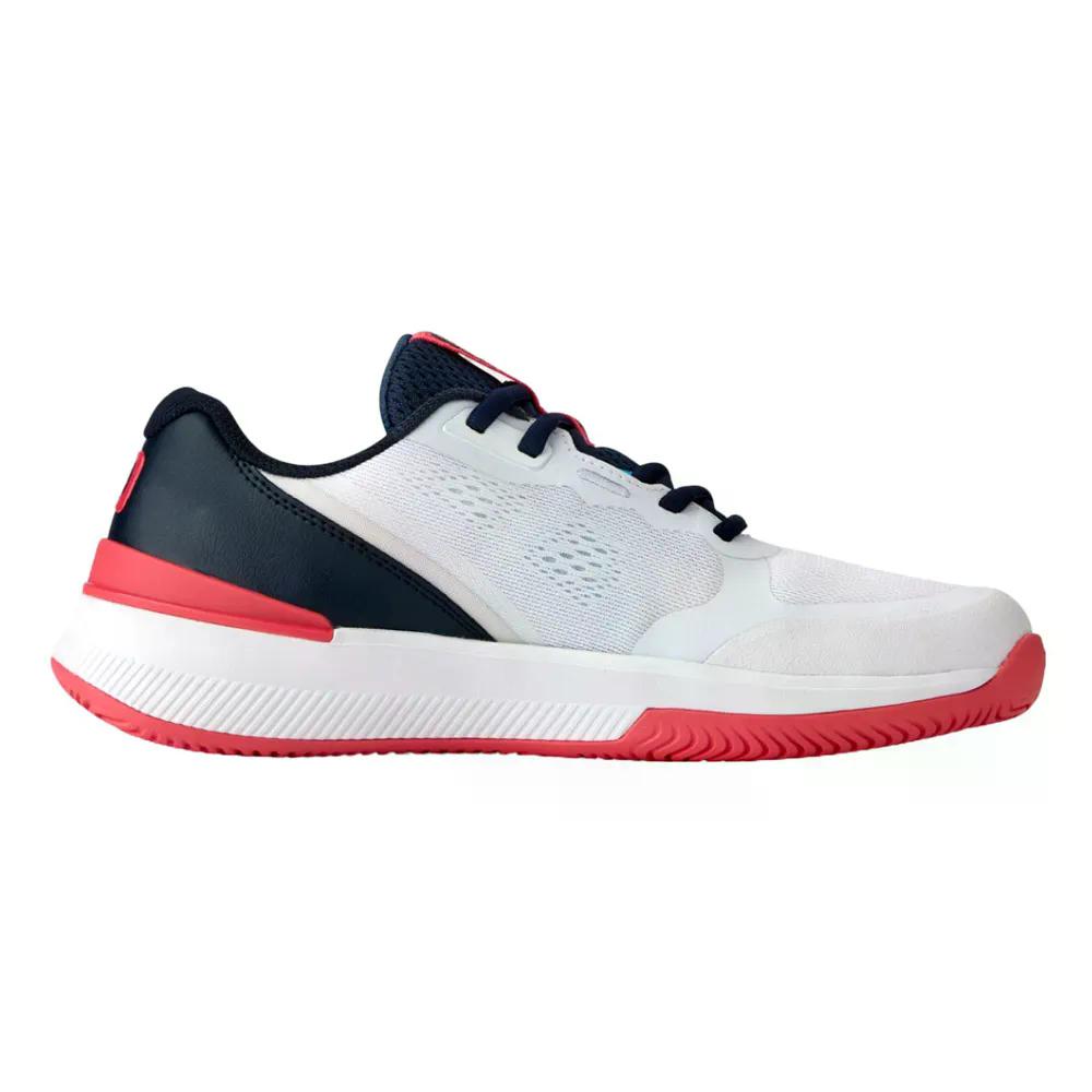 ウィルソン イントリーグ プロ クレーコート テニスシューズ レディース （ White/NavyBlazer/Dubarry ） | WILSON Intrigue Pro Clay Court Tennis Shoes Women  [t]
