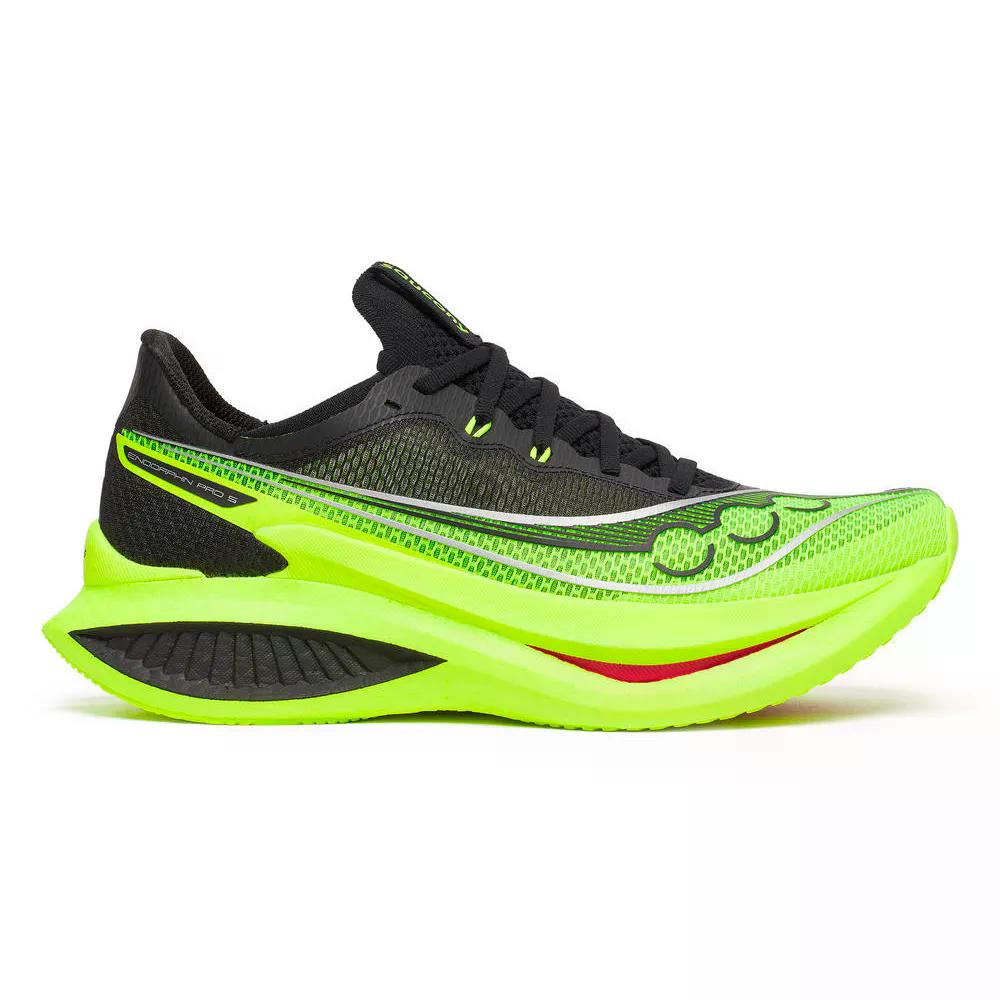 サッカニー エン海豚 労働者階級 5 駈けっくらシューズ （ Citron/Black ） | SAUCONY Endorphin Pro 5 Running Shoes  [t]