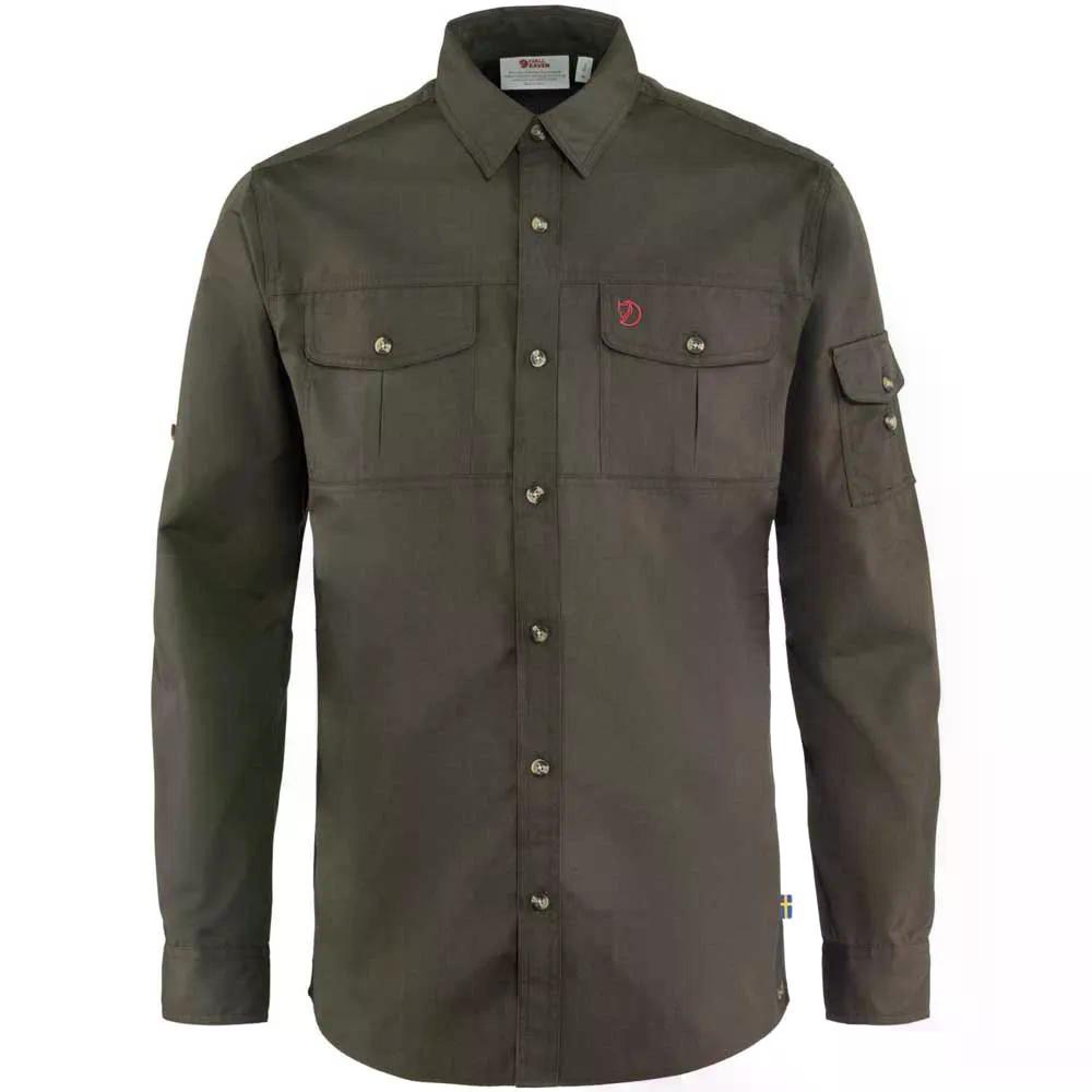 Fjallraven Singi Trekking 長袖プルオーバー （ DarkOlive ）  [t]