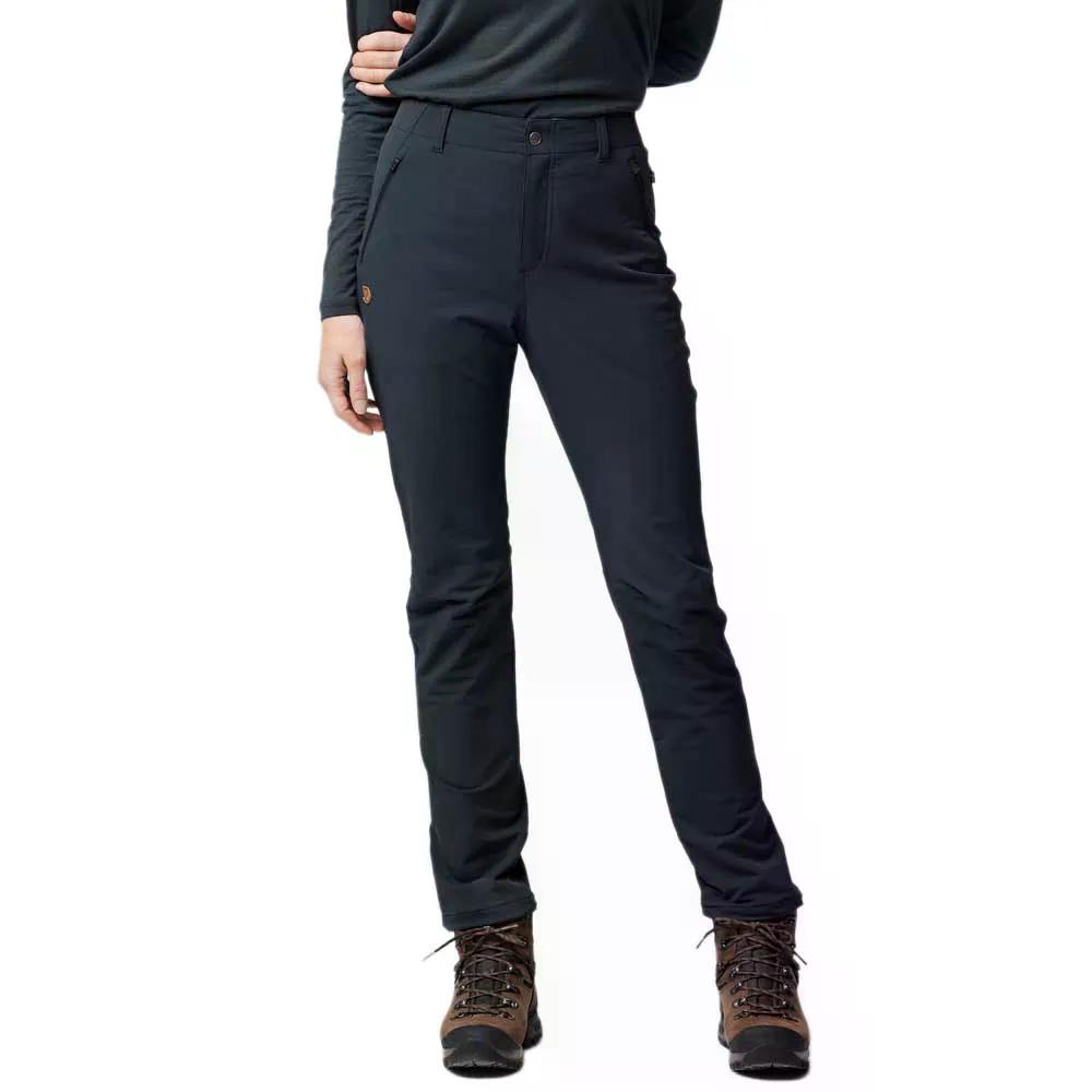 フェールラーベン アビスコ 冬季 伸ばすこと トラウザーズ 成人女性 （ DarkNavy ） | Fjallraven Abisko Winter Stretch Trousers woman  [t]