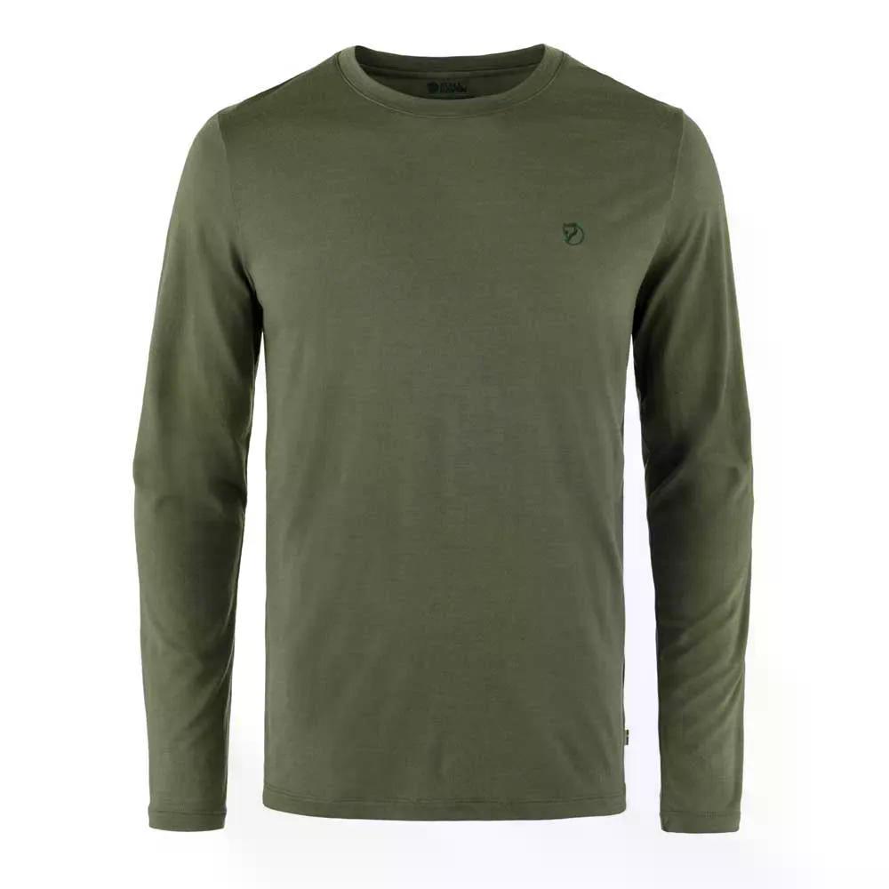 Fjallraven Abiskoool 長袖プルオーバー （ LaurelGreen ）  [t]