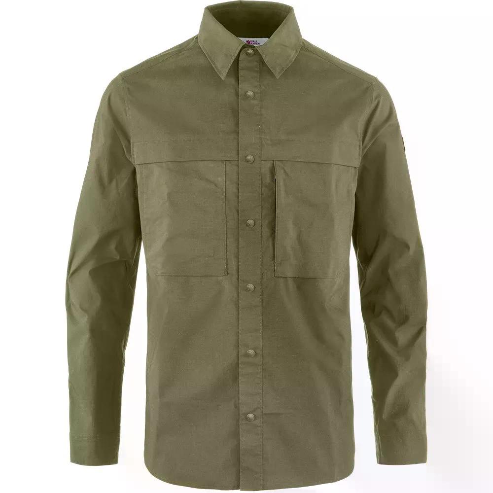 Fjallraven Abisco Trail 長袖プルオーバー （ Green ）  [t]