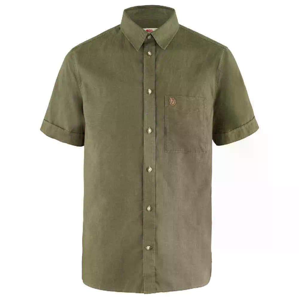 Fjallraven Ovik Travel 半袖ティーシャツ （ Green ）  [t]