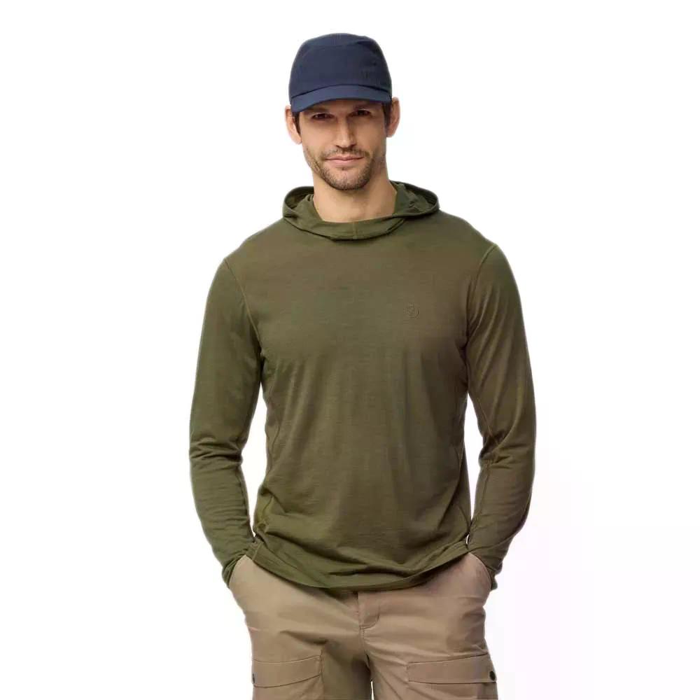 Fjallraven Abisko Wool パーカー （ LaurelGreen ）  [t]