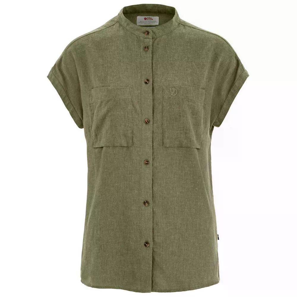 Fjallraven Ovik Hemp 半袖プルオーバー （ Green ）  [t]