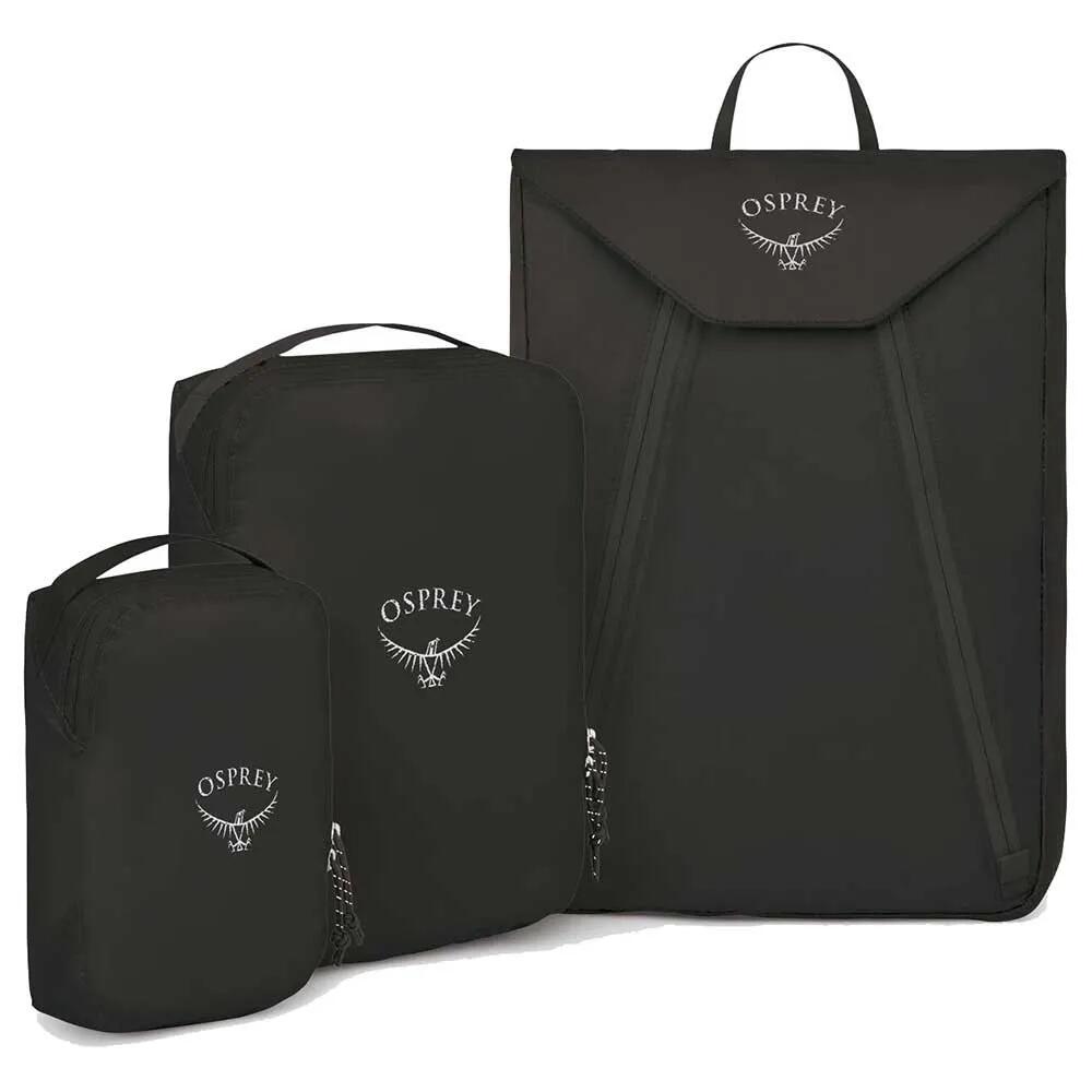 オスプレー ウルトラライト パッキング キューブ スターター セット （ Black ） | OSPREY Ultralight Packing Cube Starter Set [t]