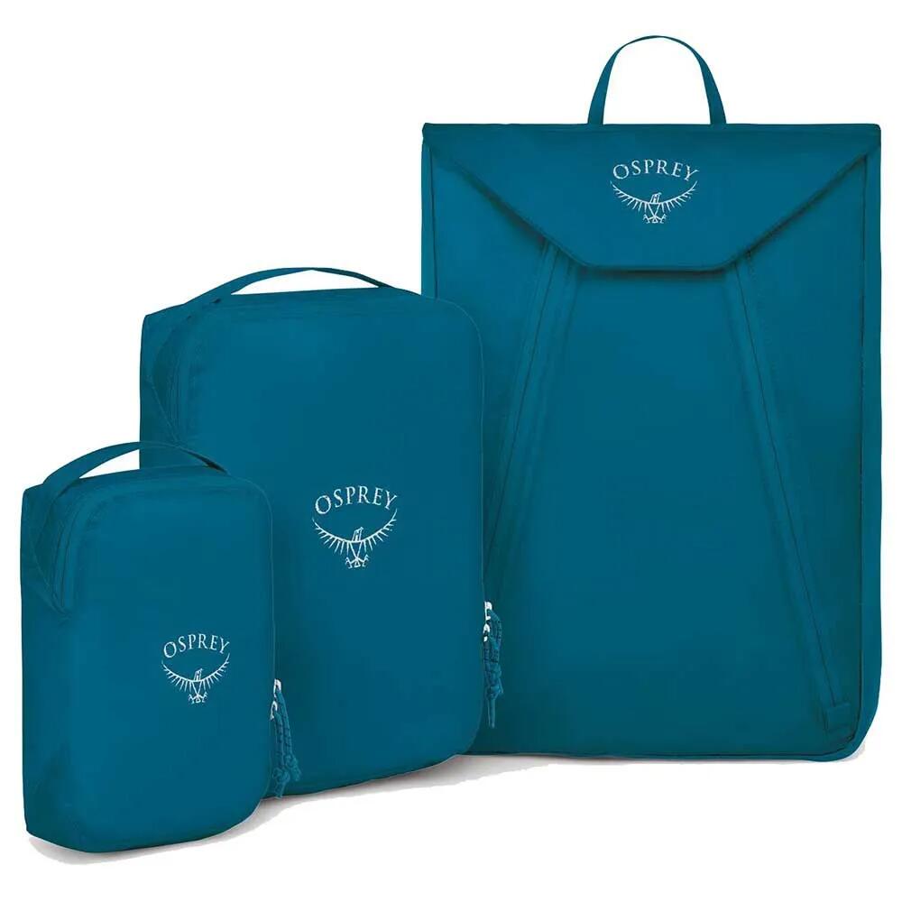オスプレー ウルトラライト パッキング キューブ スターター セット （ Waterfront Blue ） | OSPREY Ultralight Packing Cube Starter Set [t]