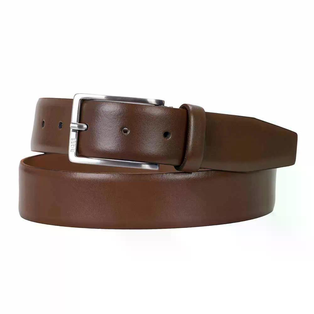 元締め エルマン L Sz35 10249587 胴締め （ MediumBrown ） | BOSS Erman L Sz35 10249587 belt  [t]