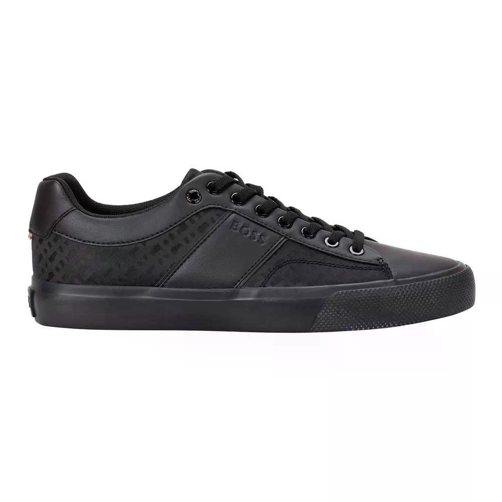 ボス エイデン テン NYMN スニーカー （ Black ） | BOSS Aiden Tenn Nymn trainers [t]