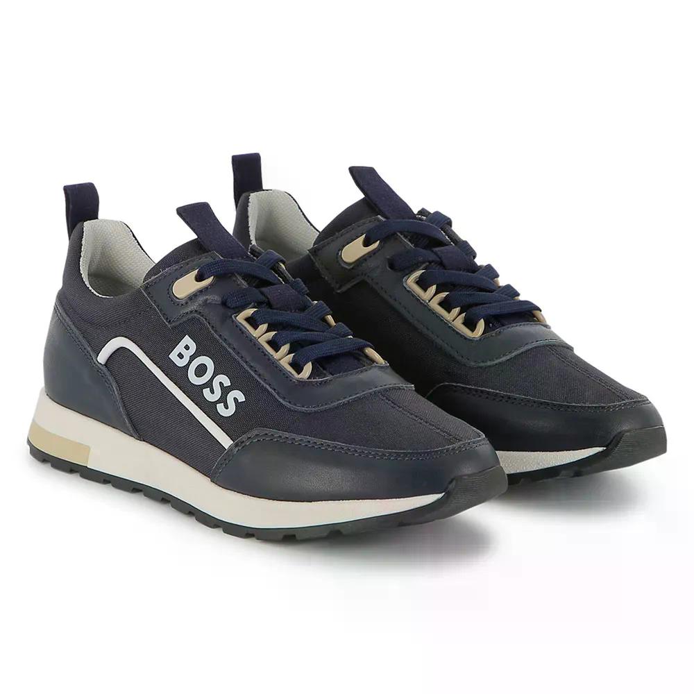 ボス J51653 スニーカー （ Marine ） | BOSS J51653 trainers  [t]
