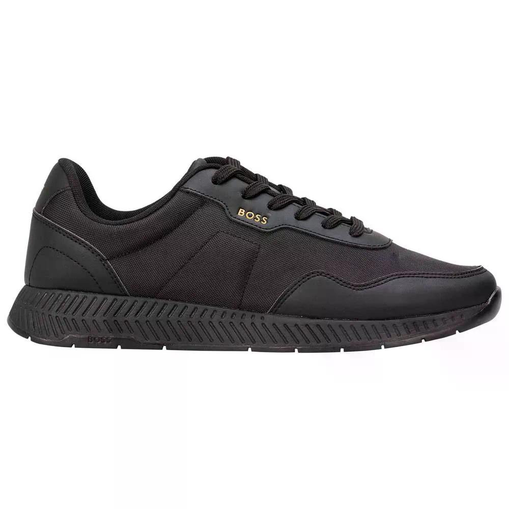 主任者 チタニウム 10263117 01 スニーカー （ Black ） | BOSS Titanium 10263117 01 trainers  [t]