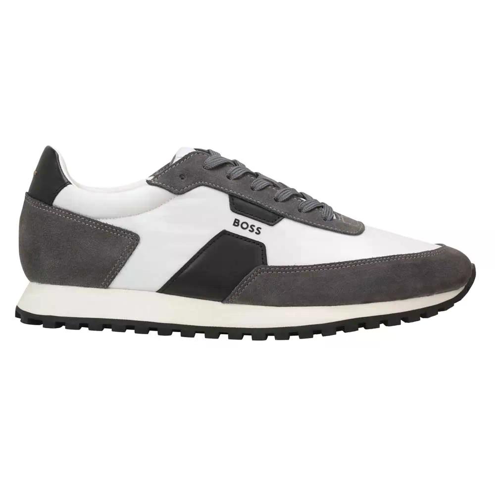 雇い主 パルクール L 10274272 01 スニーカー （ OpenGrey ） | BOSS Parkour L 10274272 01 trainers  [t] メンズ靴-スニーカー