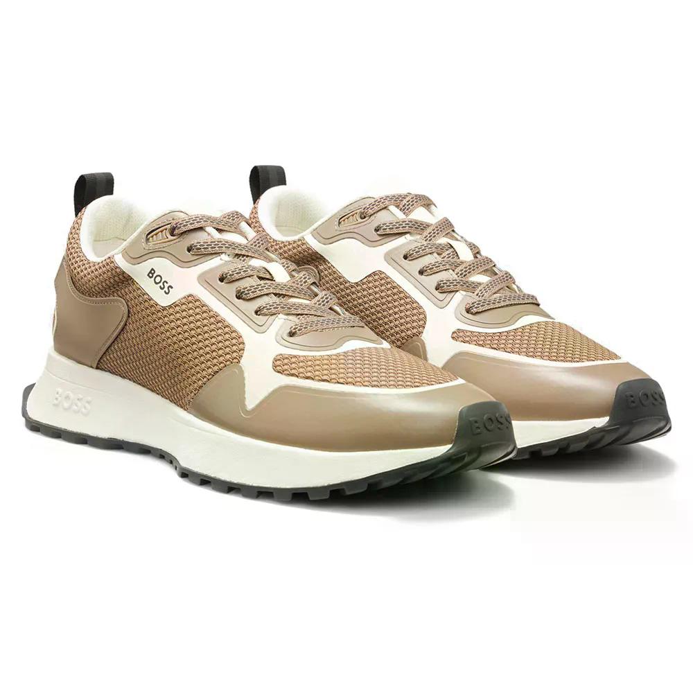 ボス ジョナ 10259130 01 スニーカー （ DarkBeige ） | BOSS Jonah 10259130 01 trainers [t]