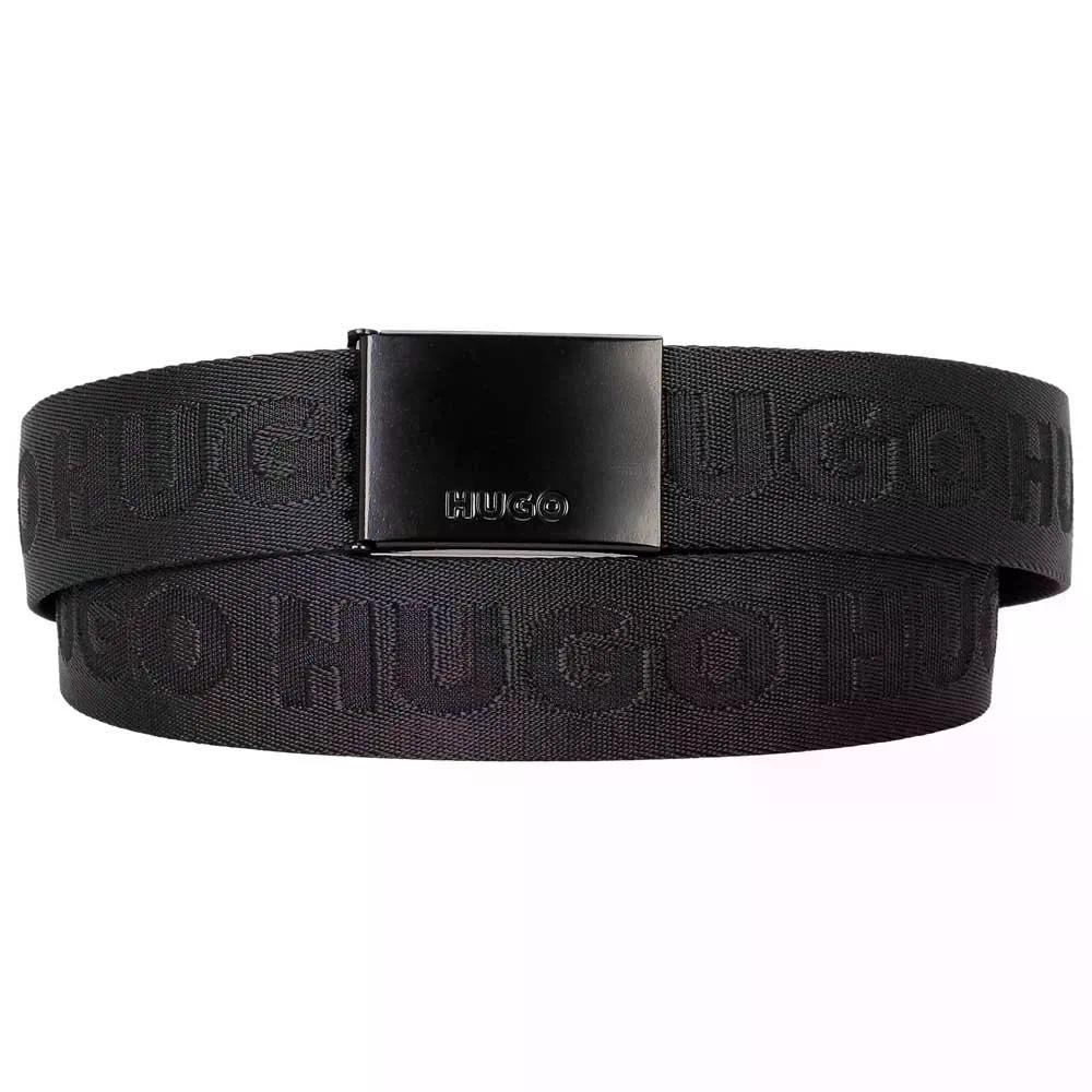 ヒューゴ ギャラット TP OS35 10252311 ベルト （ Black/Black ） | HUGO Garratt Tp Os35 10252311 belt [t]