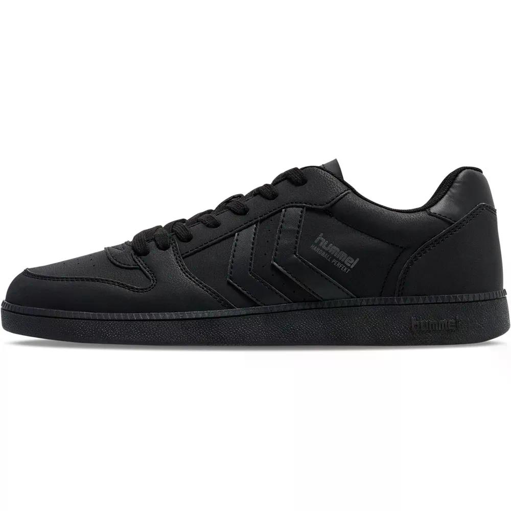 ヒュンメル ハンドボール 文句なし SN トレーナーズ （ Black/Black ） | HUMMEL Handball Perfekt SN trainers  [t]