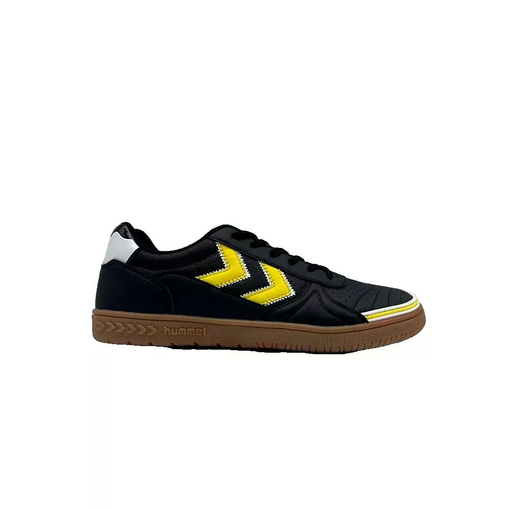 ヒュンメル プレイフル インドア トレーナーズ （ Black/Yellow ） | HUMMEL Playfulindoor trainers  [t]