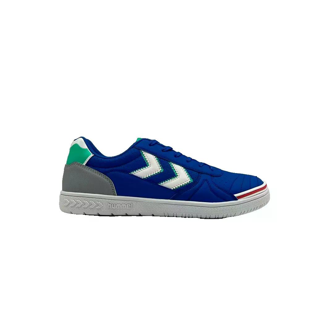 ヒュンメル プレイフル インドア トレーナーズ （ Blue/White ） | HUMMEL Playfulindoor trainers  [t]