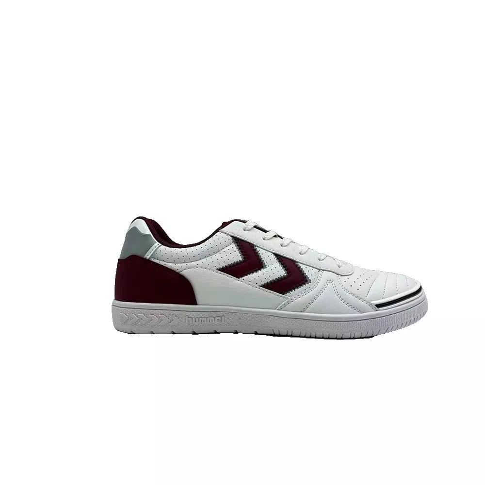 ヒュンメル プレイフル インドア トレーナーズ （ White/Bordeaux ） | HUMMEL Playfulindoor trainers  [t]