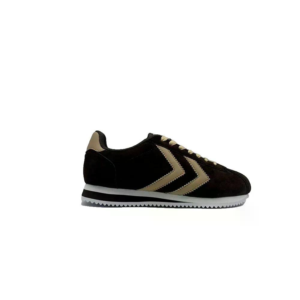 ヒュンメル 幽客72 SD トレーナーズ （ Brown/Beige ） | HUMMEL Run72 SD trainers  [t]