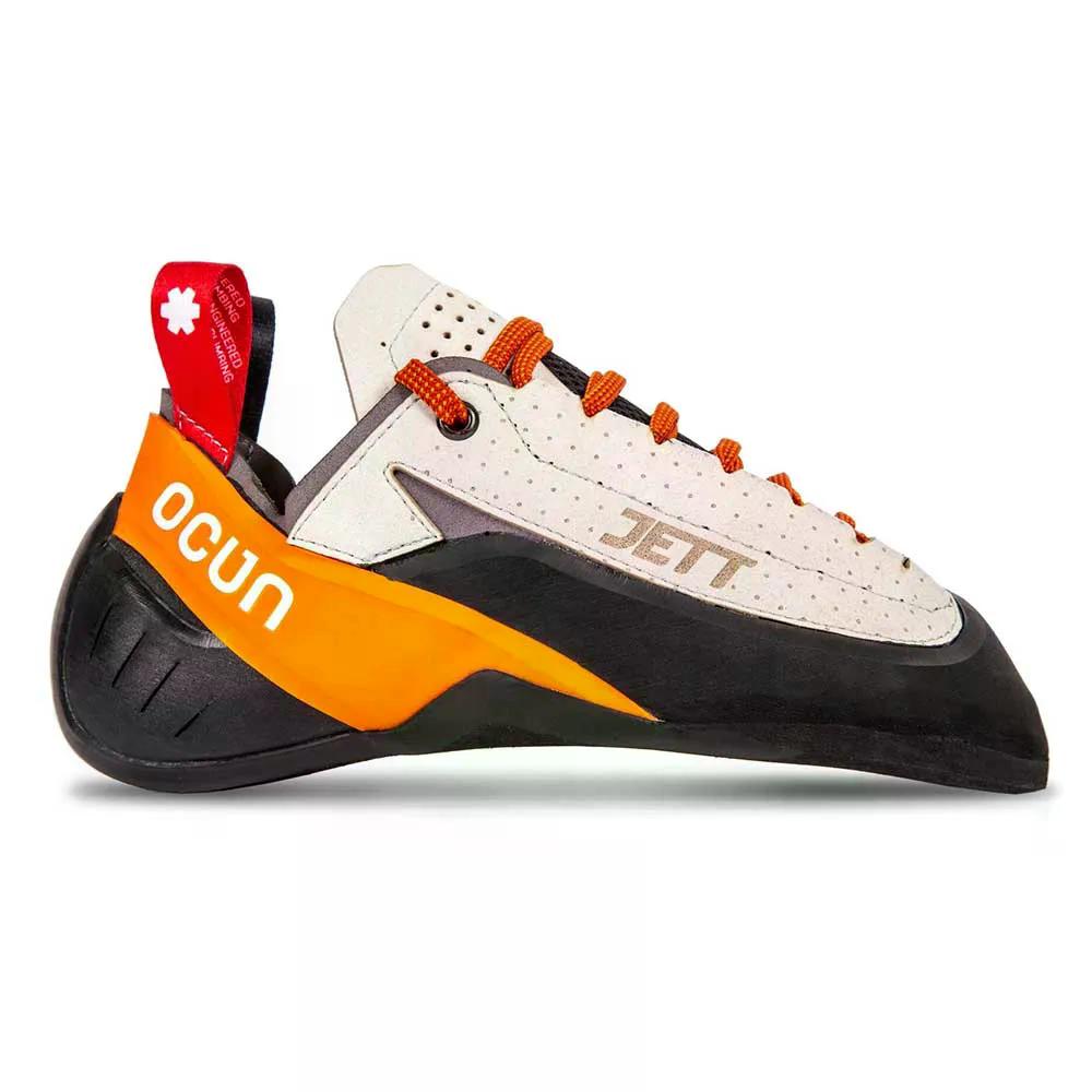 オーツン ジェット LU クライミング シューズ （ Grey/Orange ） | OCUN Jett LU climbing shoes [t]｜クライムスワールド 店