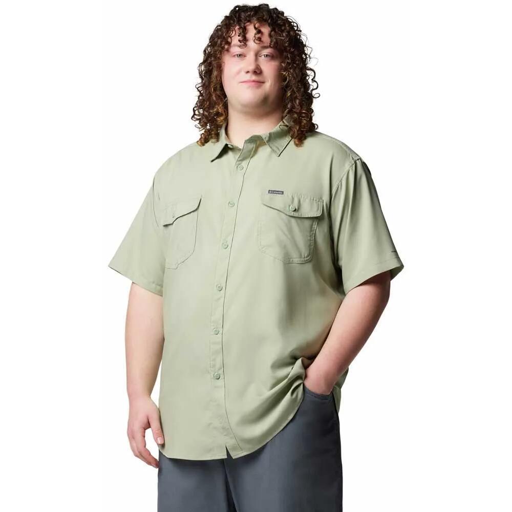 コロンビア ユーティライザー II ソリッド ショートスリーブ シャツ （ Safari ） | Columbia Utilizer II Solid short sleeve shirt [t]