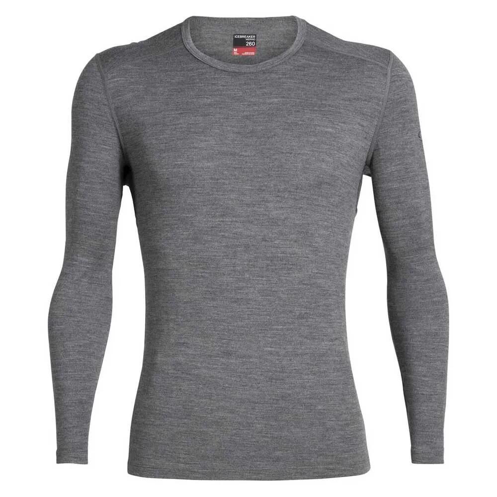 アイスブレーカー 260 テック メリノ ロング 衣手 プルオーバー （ Gritstone Heather ） | ICEBREAKER 260 Tech Merino long sleeve T-shirt [t]