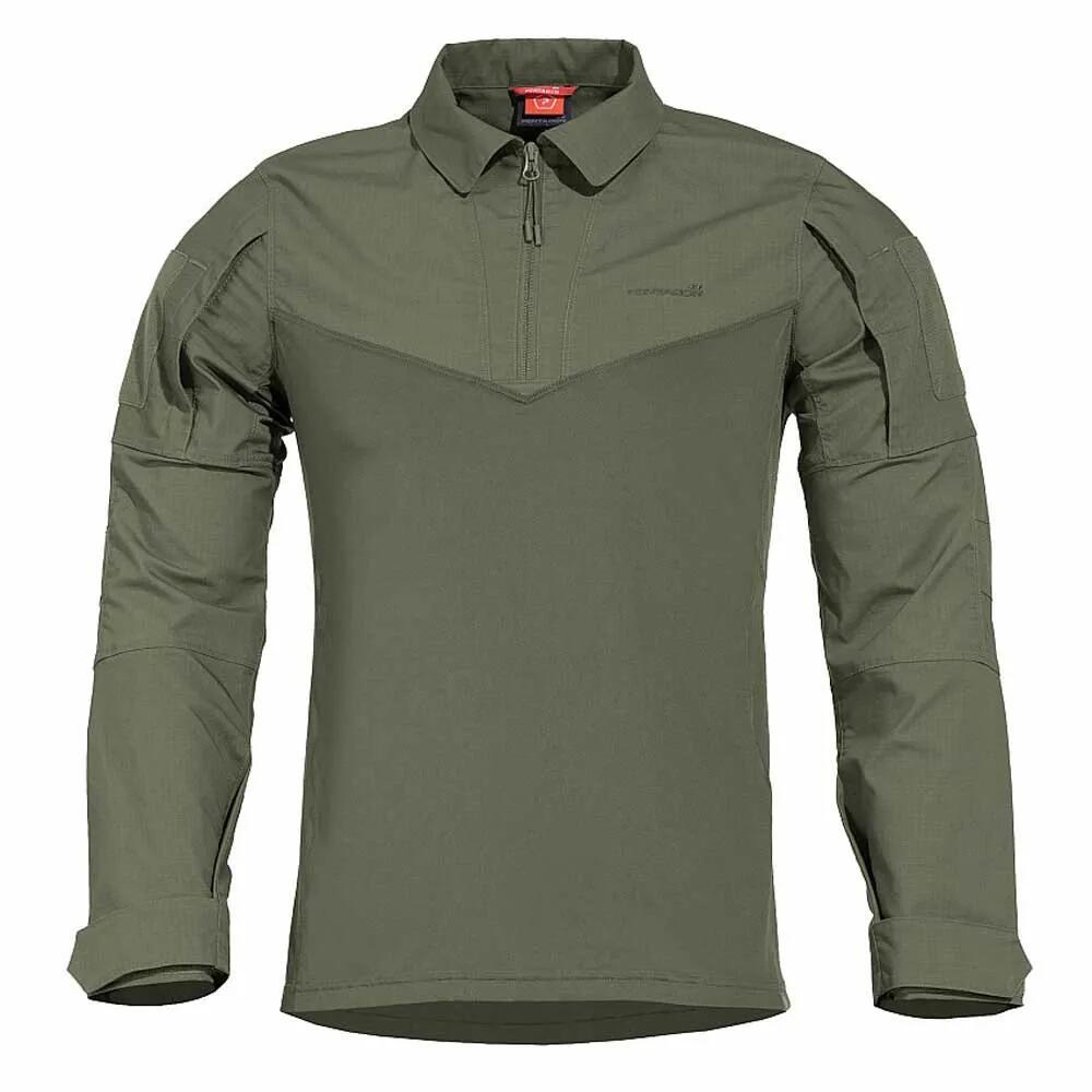 ペンタゴン レンジャー タック フレッシュ ロング スリーブ Tシャツ （ Camo Green ） | PENTAGON Ranger Tac Fresh long sleeve T-shirt [t]｜クライムスワールド 店