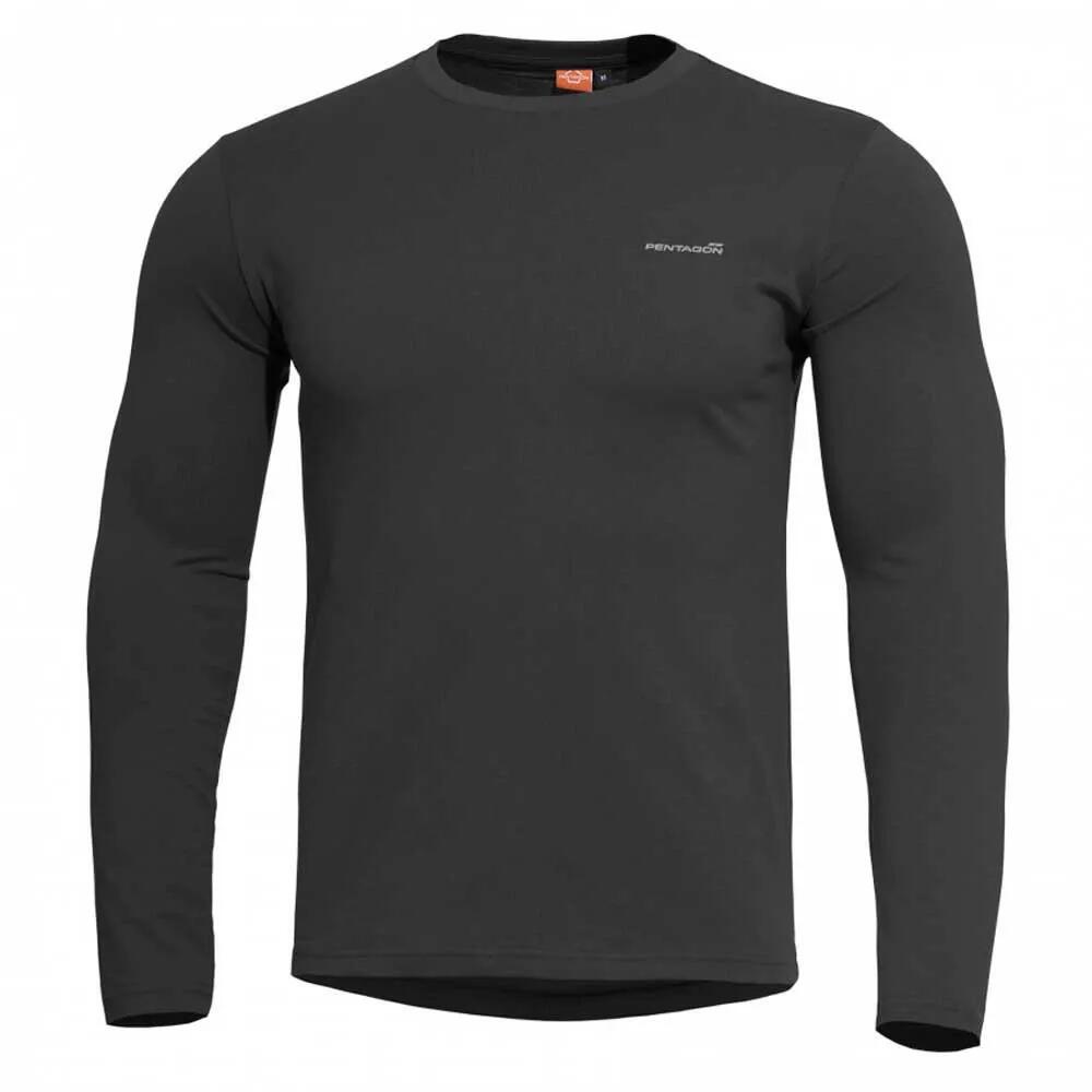 ペンタゴン アジェロン 2.0 ロング スリーブ Tシャツ （ Black ） | PENTAGON Ageron 2.0 long sleeve T-shirt [t]