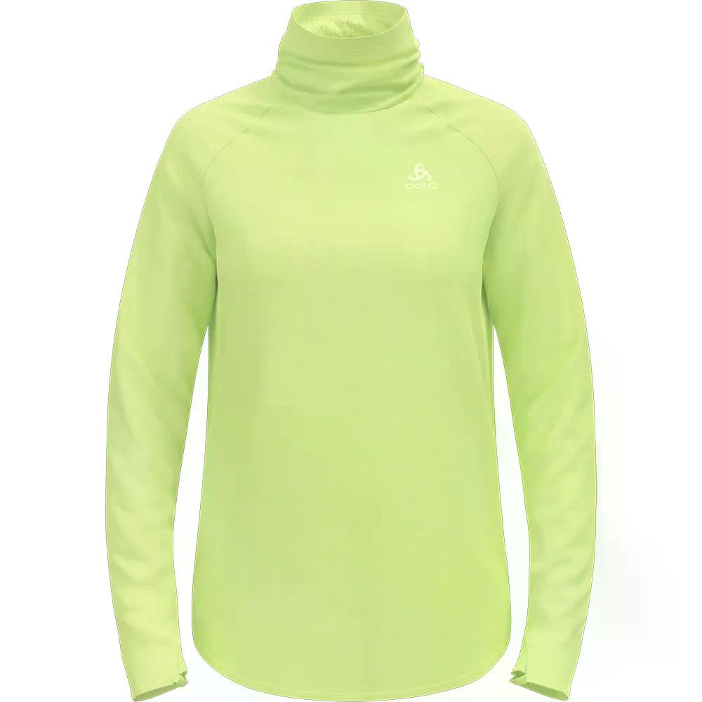 オドロ エッセンシャル スウェットシャツ （ ShadowLimeMelange ） | ODLO Essential sweatshirt [t]