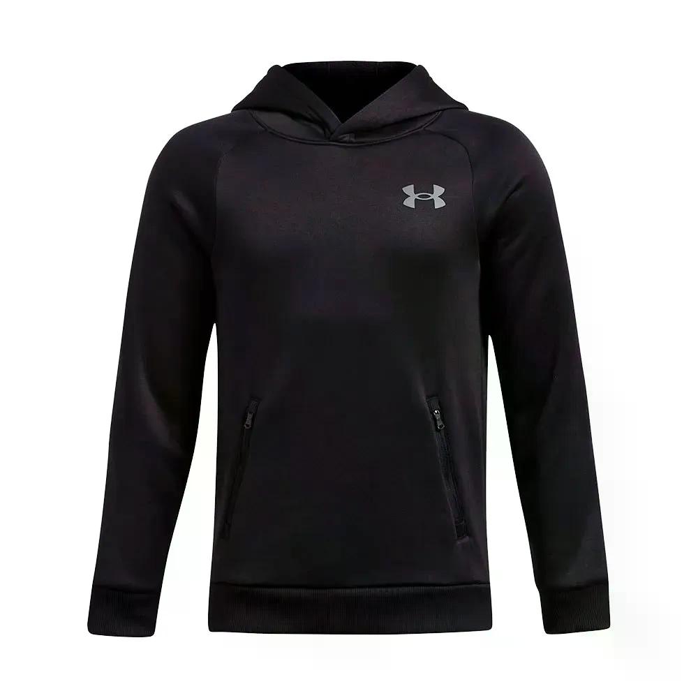 アンダーアーマー フリース プロ パーカー （ Black/Castlerock ） | UNDER ARMOUR Fleece Pro Hoodie [t]