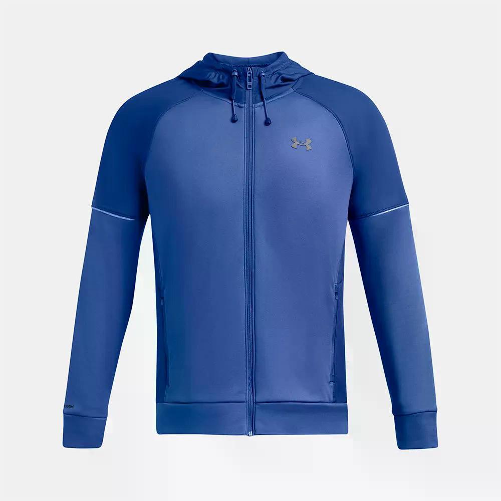 アンダーアーマー フリース 狂飆 フルジップ トレイナー （ TechBlue/Black ） | UNDER ARMOUR Fleece Storm full zip sweatshirt  [t]