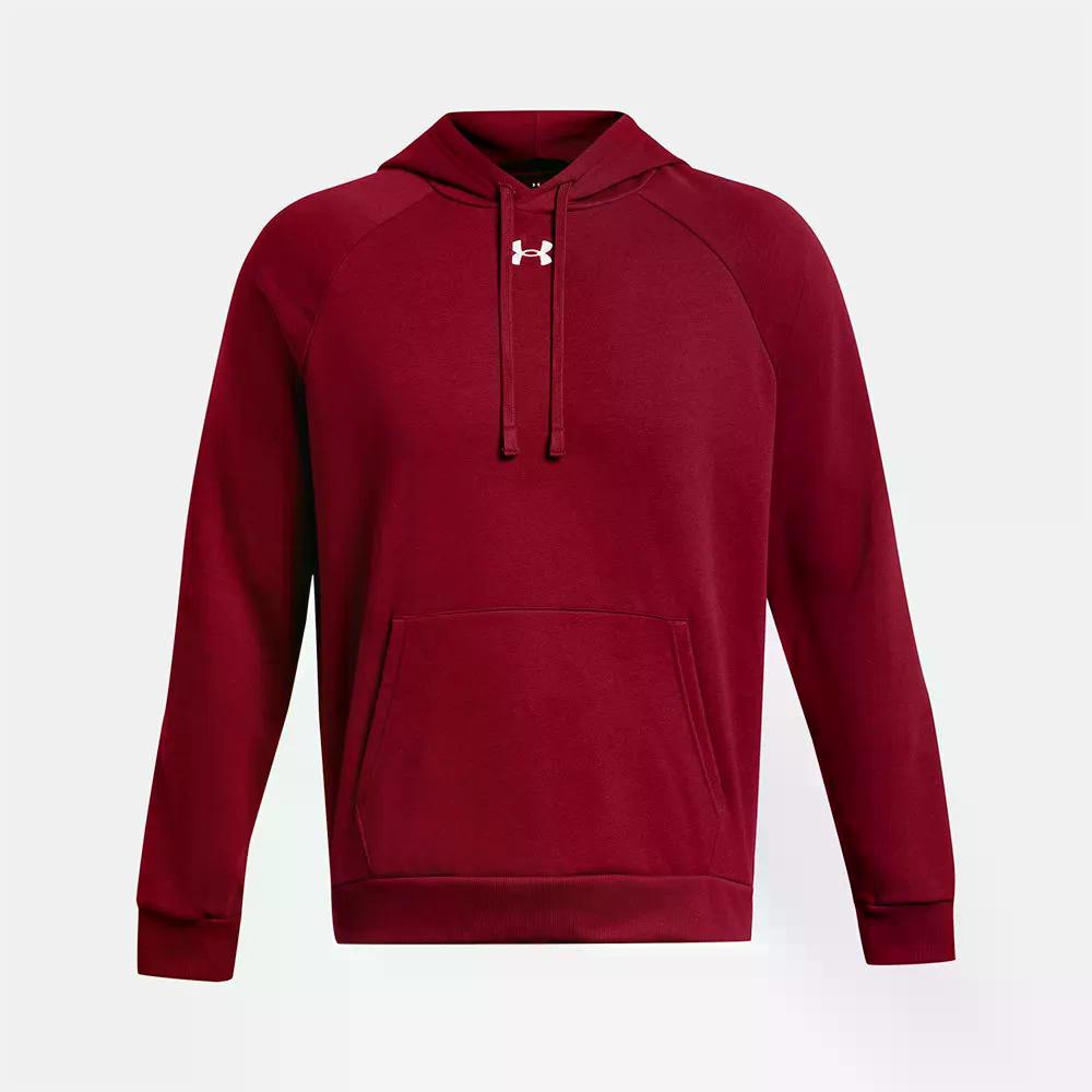 アンダーアーマー ライバル フリース パーカー （ Cardinal/White ） | UNDER ARMOUR Rival Fleece Hoodie [t]
