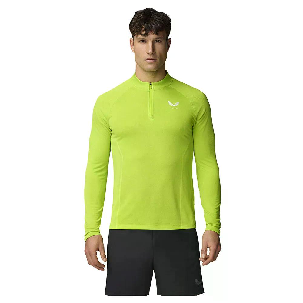 カストーレ CMD30842 ハーフジップ スウェットシャツ （ AcidLime/WhiteReflective ） | CASTORE CMD30842 half zip sweatshirt [t]