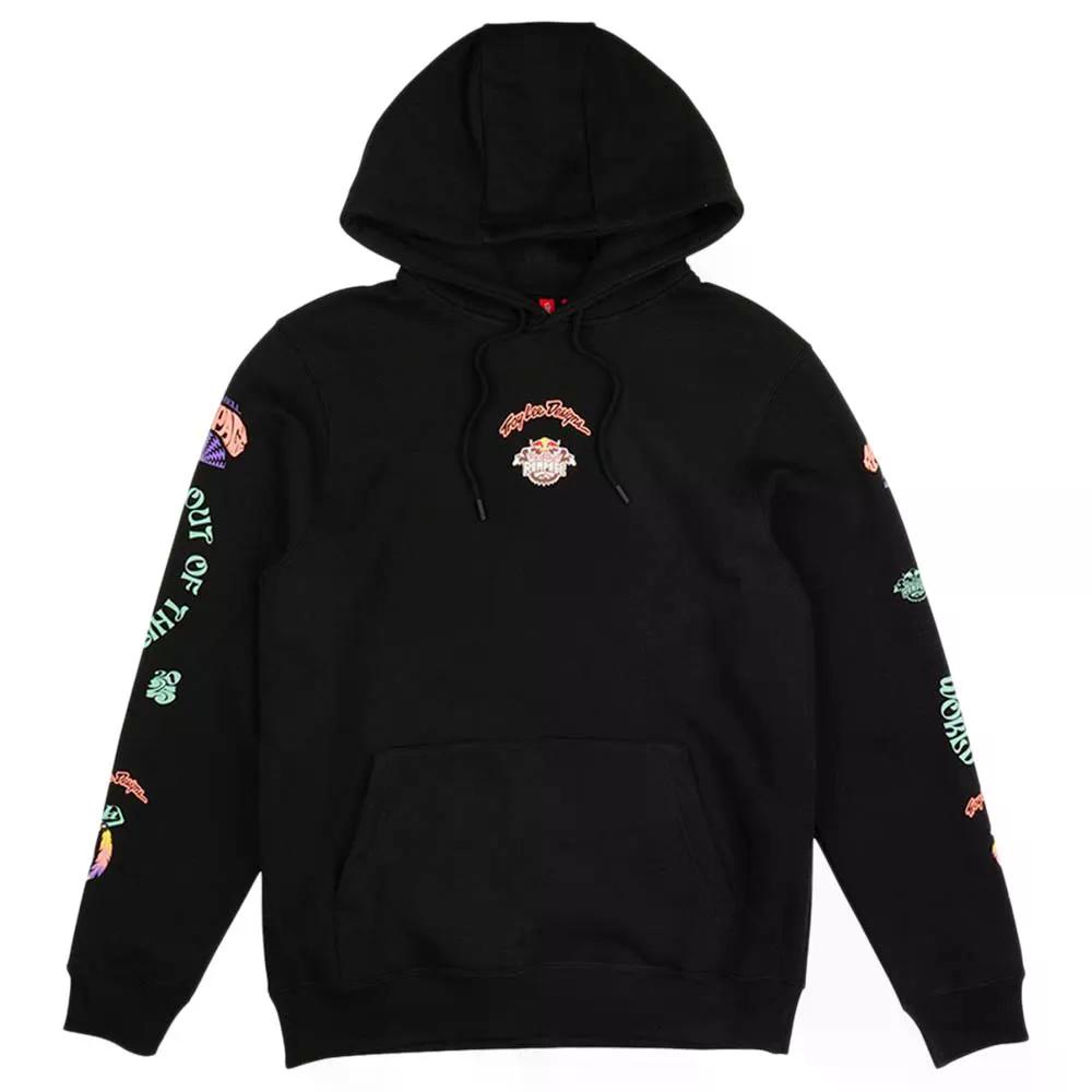 トロイ ロバート・エドワード・リー デザインズ 赤いことブル 幽客ペイジ 排球 オブ ゴッズ パーカー （ Black ） | TROY LEE DESIGNS Redbull Rampage Valley Of Gods Hoodie  [t]