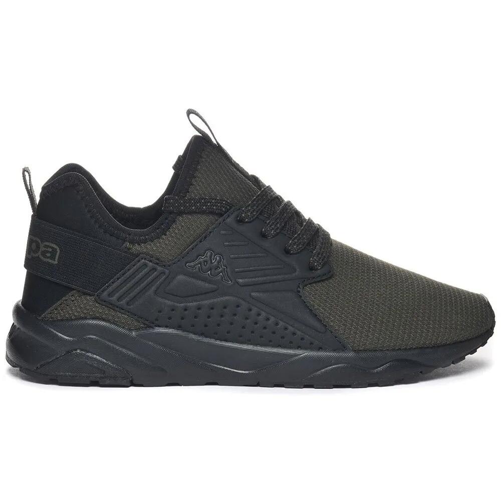 カッパ サン プエルト レース ジュニア スニーカー （ Black / Green Dk ） | KAPPA San Puerto Lace Junior trainers [t]｜クライムスワールド 店