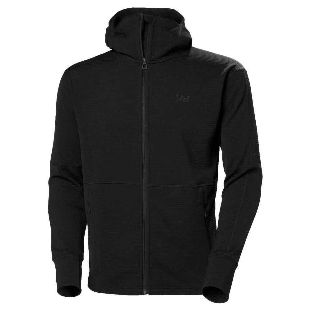 ヘリーハンセン イヴォルブド エア フルジップ スウェットシャツ （ Black ） | HELLY HANSEN Evolved Air full zip sweatshirt [t]