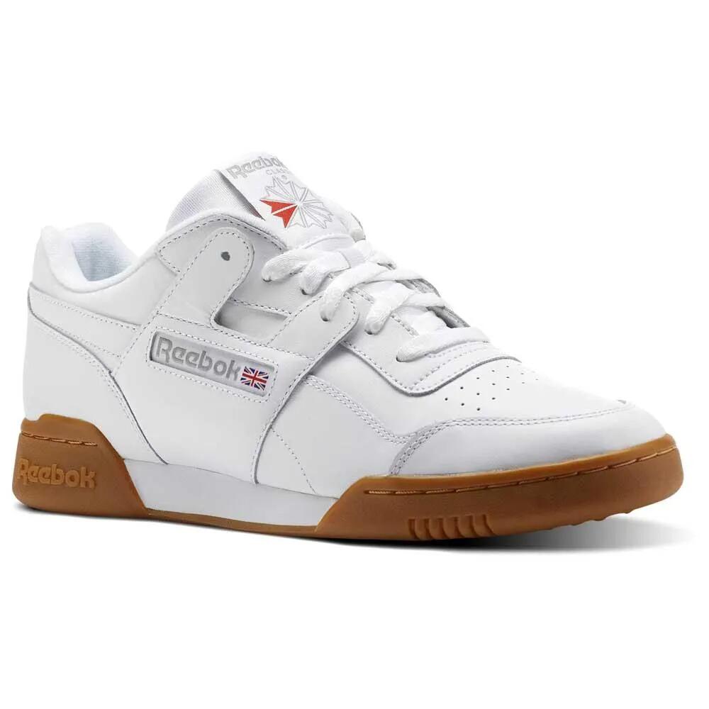 リーボック クラシックス ワークアウト プラス スニーカー （ White / Carbon / Classic Red / Reebok Royal / Gum ） | REEBOK CLASSICS Workout Plus trainers [t]｜クライムスワールド 店