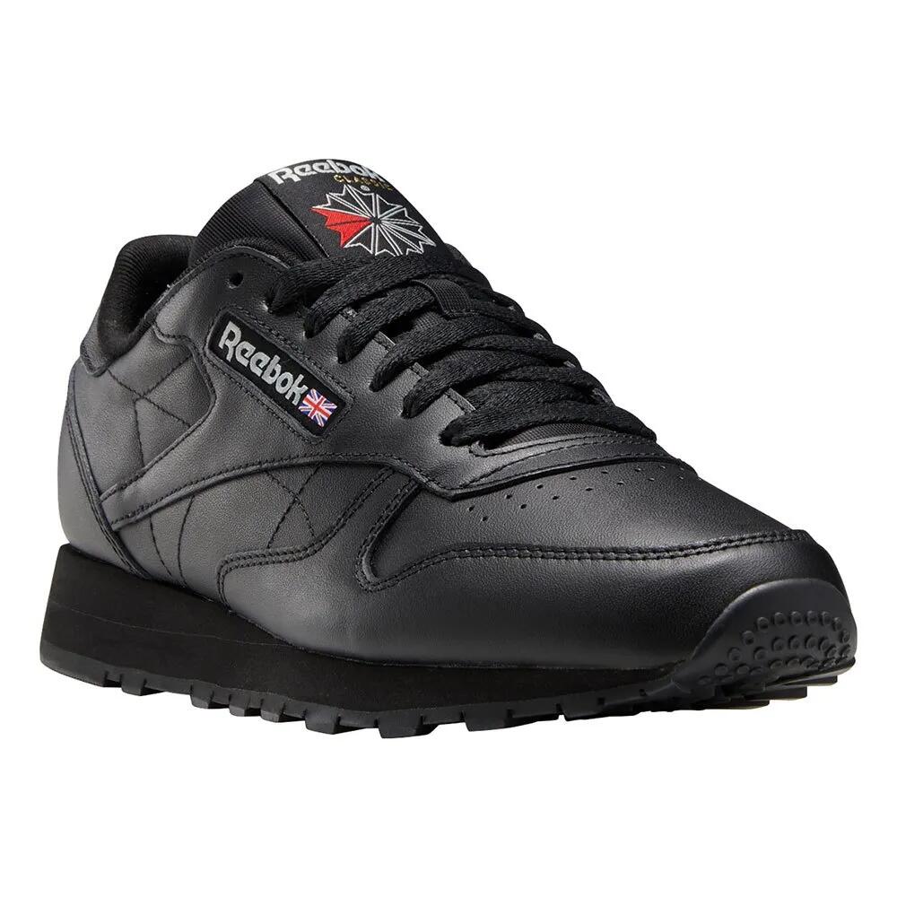 リーボック クラシックス レザー スニーカー （ Core Black / Core Black / Pure Grey ） | REEBOK CLASSICS Leather trainers [t]｜クライムスワールド 店