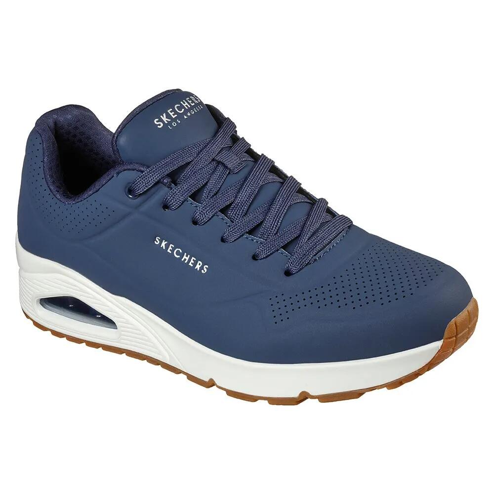 スケッチャーズ ウノ スニーカー （ Navy ） | SKECHERS Uno trainers [t]