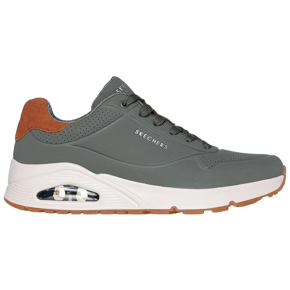 スケッチャーズ ウノ スニーカー （ Dusty Olive / Durabuck / Chestnut Suede / Mesh ） | SKECHERS Uno trainers [t]｜クライムスワールド 店