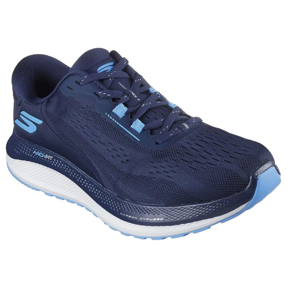 スケッチャーズ ゴー ラン パーシステンス 2 スニーカー （ Navy Textile / White Trim ） | SKECHERS Go Run Persistence 2 trainers [t]