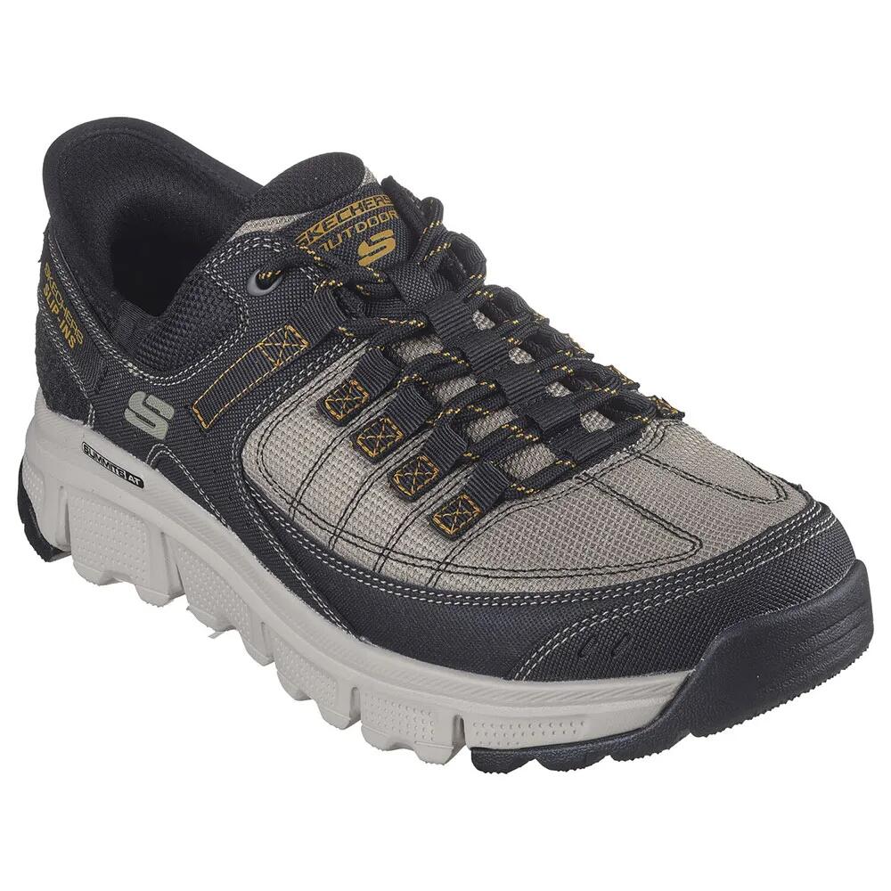 スケッチャーズ サミット アット スニーカー （ Taupe Synthetic / Mesh / Black Trim ） | SKECHERS Summits At trainers [t]
