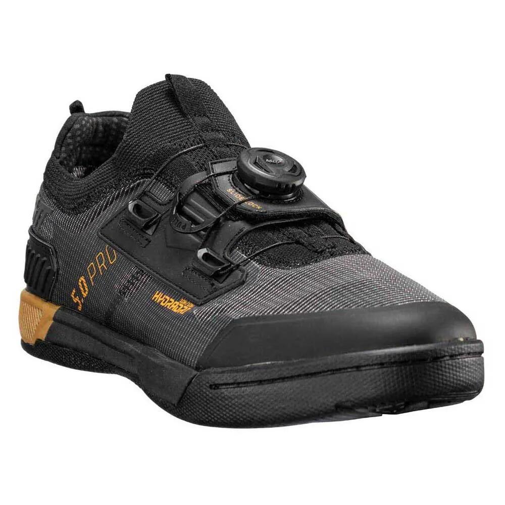 リアット ハイドラドライ 5.0 労働者階級ゼムクリップ MTB シューズ （ Black ） | LEATT HydraDri 5.0 ProClip MTB Shoes  [t]