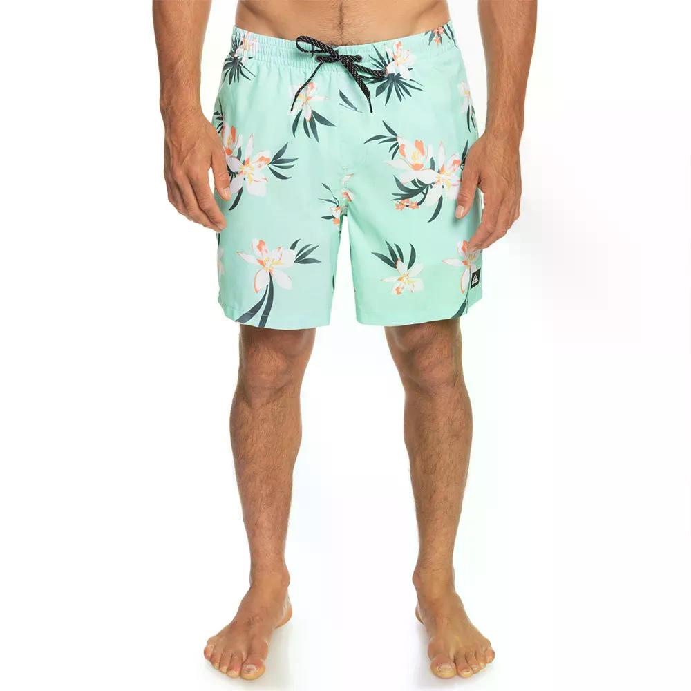 クイックシルバー エブリデイ ミックス ボレー 17インチ スイムショーツ 水泳パンツ （ BeachGlass ） | QUIKSILVER Everyday Mix Volley 17-inch Swim Shorts [t]