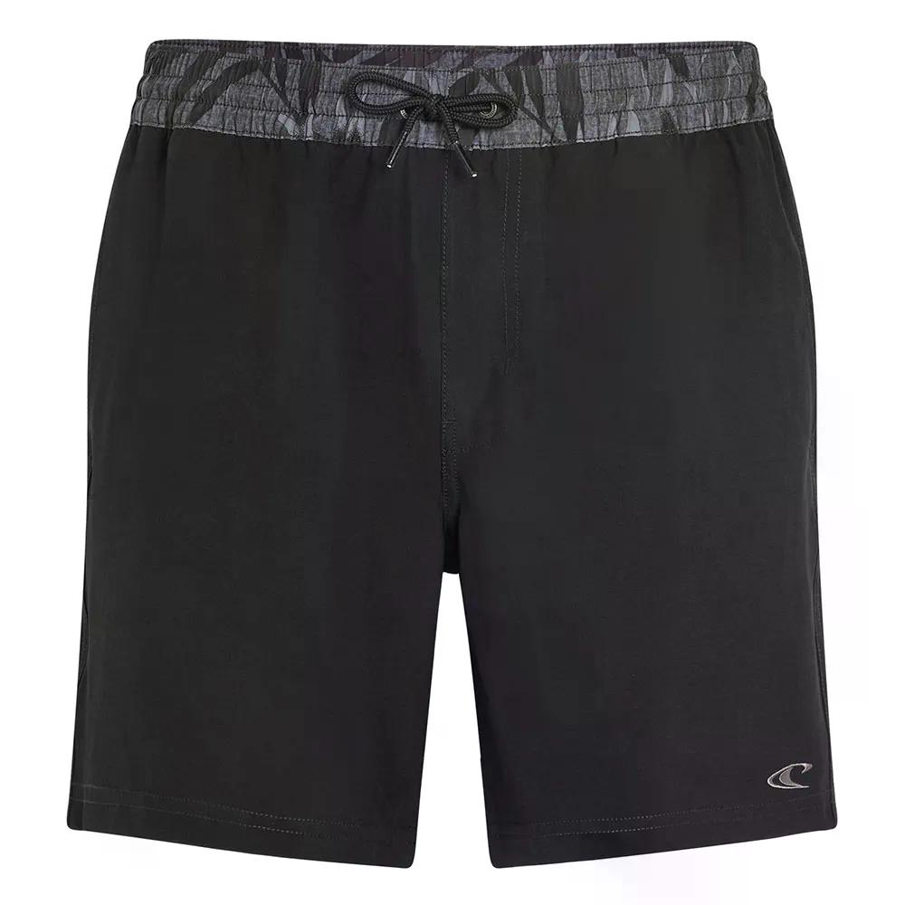 オニール ポケット プリント 16インチ スイムショーツ 水泳パンツ （ BlackOut ） | O'NEILL Pocket Print 16-inch Swim Shorts [t]